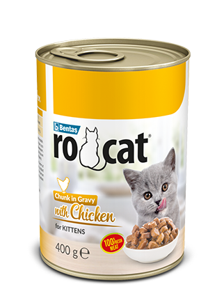 ROCAR TAVUKLU YAVRU KEDİ 400GR